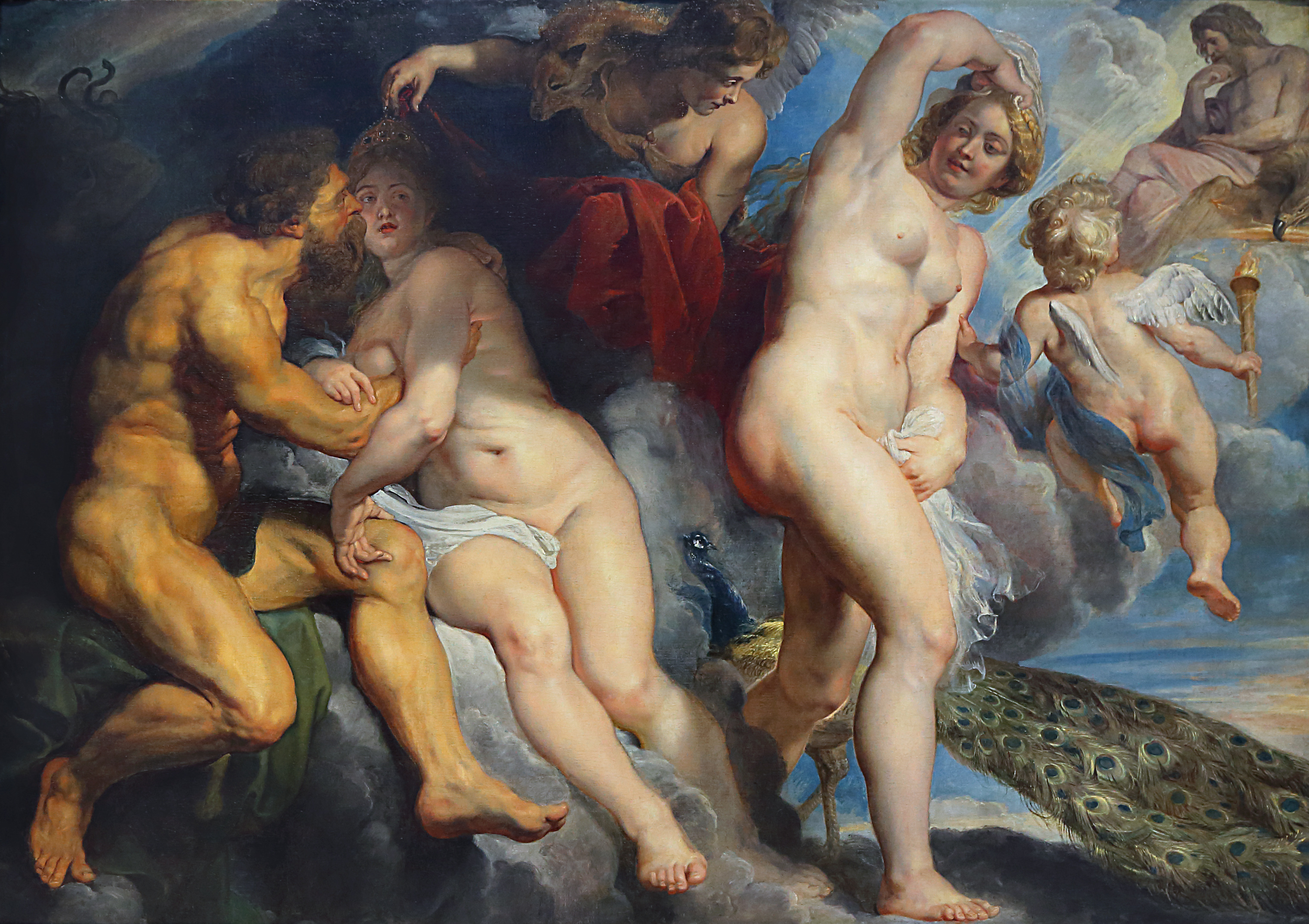 Peter Paul Rubens, Ixion, king of the Lapiths, deceived by Juno, who he wished to seduce