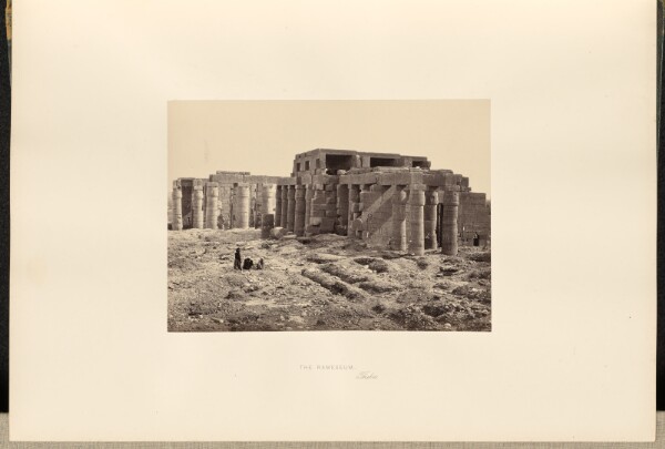 Francis Frith, The Rameseum, Thebes