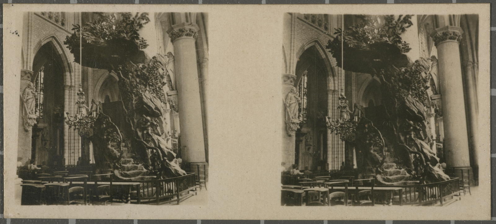 Desconegut, No. 53. Malinas - Cathedral - Púlpito