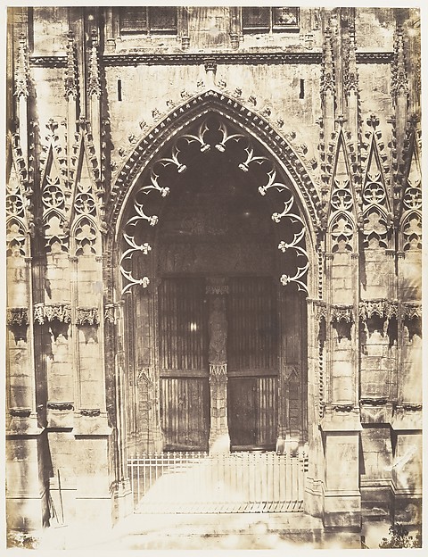 Edmond Bacot, Portail des Marmousets, Saint-Ouen de Rouen