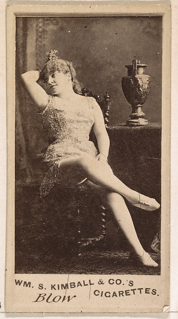 William S. Kimball & Company, Miss Blow, from the Actresses series (N203) issued by Wm. S. Kimball & Co.