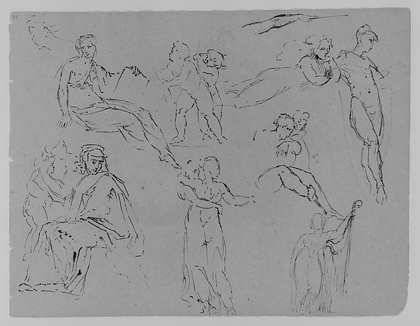 Thomas Sully, (From Sketchbook)