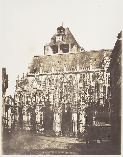 Edmond Bacot, Cathédrale de Louviers, vue générale
