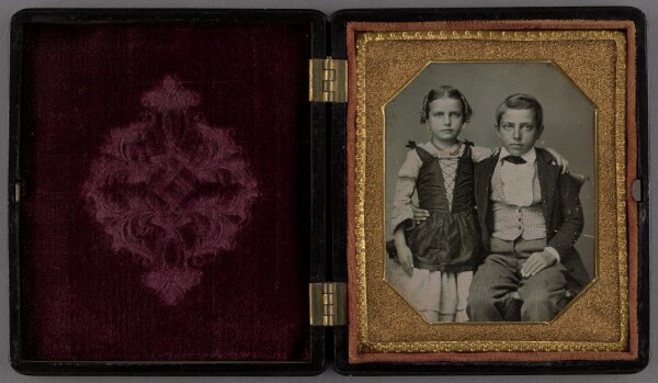 Unknown, [Portrait of a Girl and Boy]