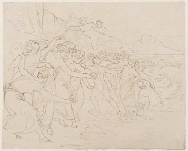 Unknown, Drawing by a member of the Sketching Society
