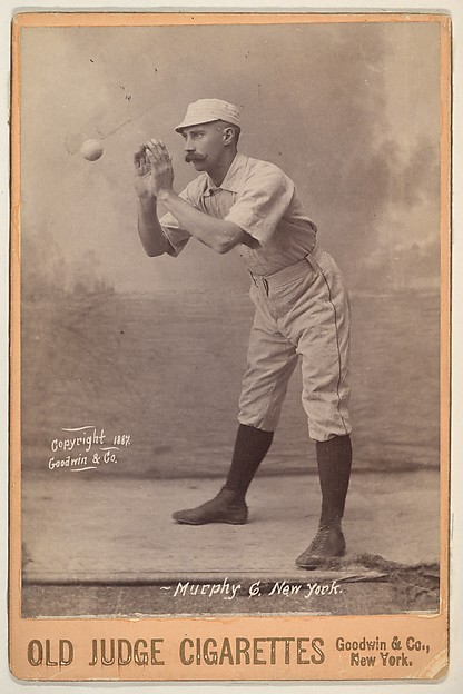 Goodwin & Company, Murphy, Catcher, New York, from the series Old Judge Cigarettes
