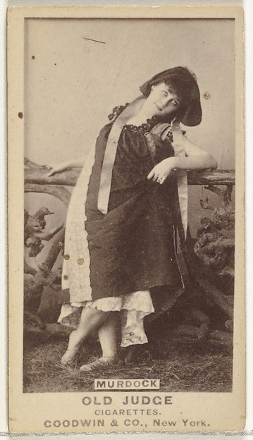 Goodwin & Company, Murdock, from the Actors and Actresses series (N171) for Old Judge Cigarettes