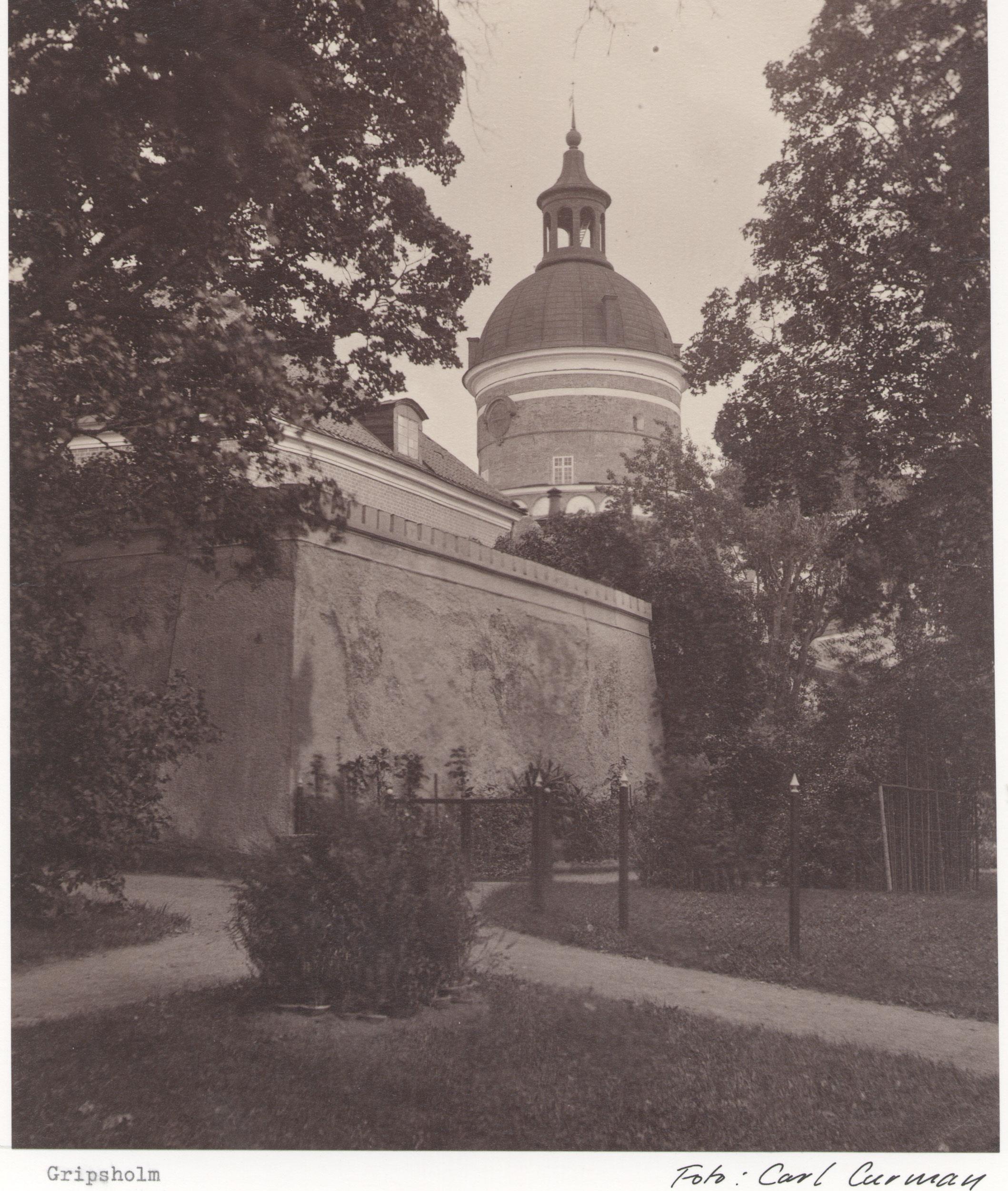 Carl Curman, Gripsholms slott