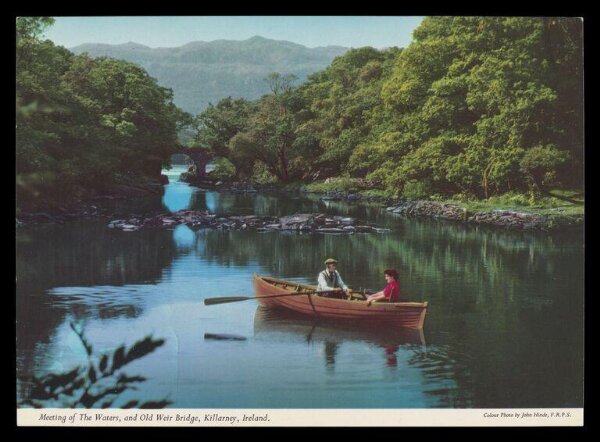 Hinde, John Wilfrid, Meeting of the Waters, and Old Weir Bridge, Killarney, Ireland