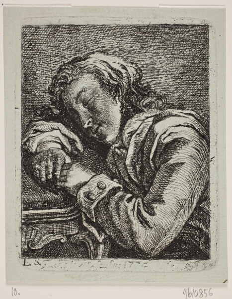 Georg Mathias Fuchs, En sovende mand