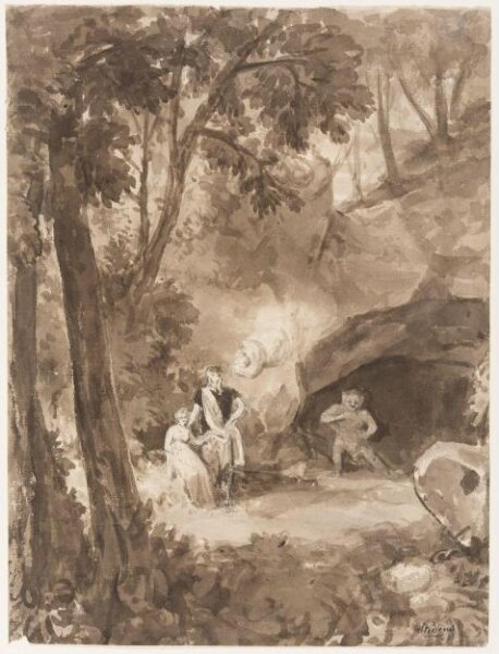 Unknown, Drawing by a member of the Sketching Society
