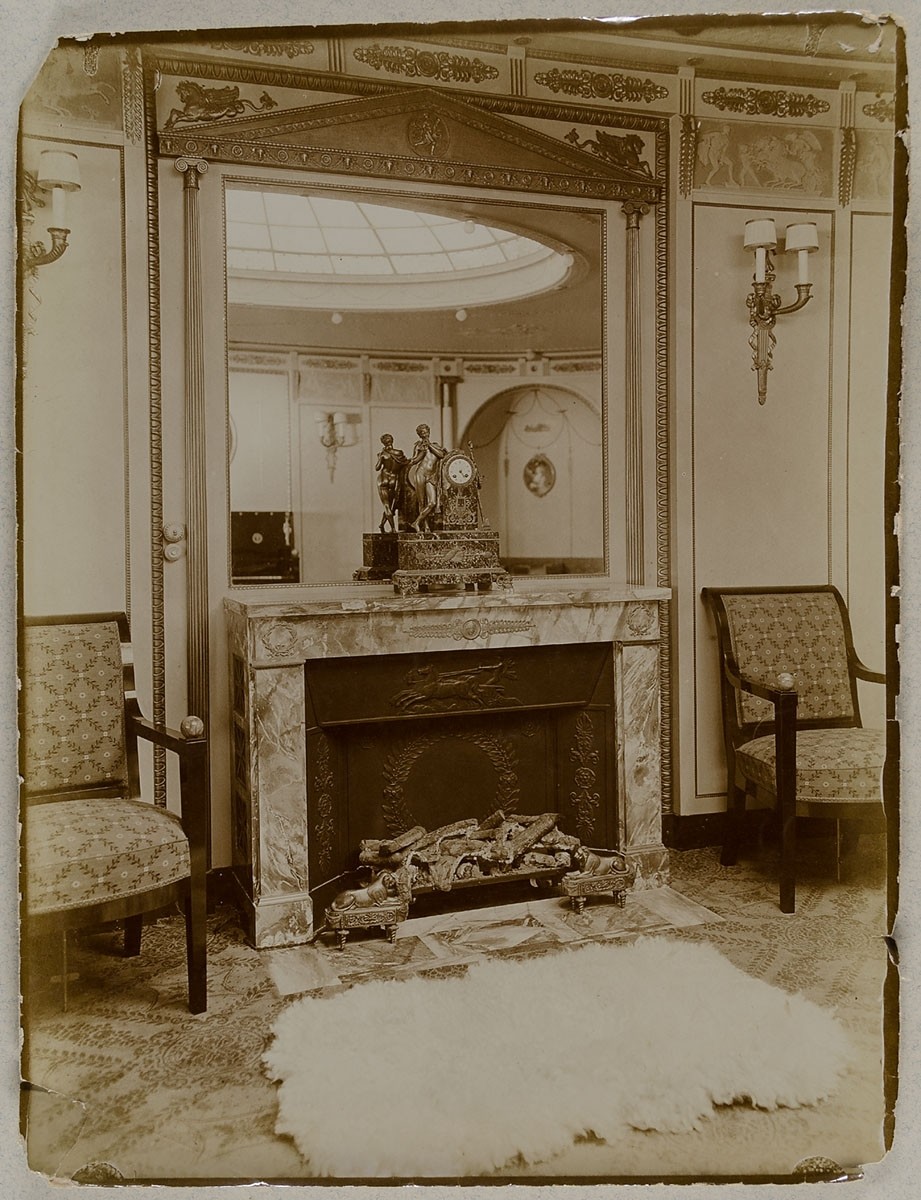 Johann Hinrich W. Hamann, Platz am Kamin