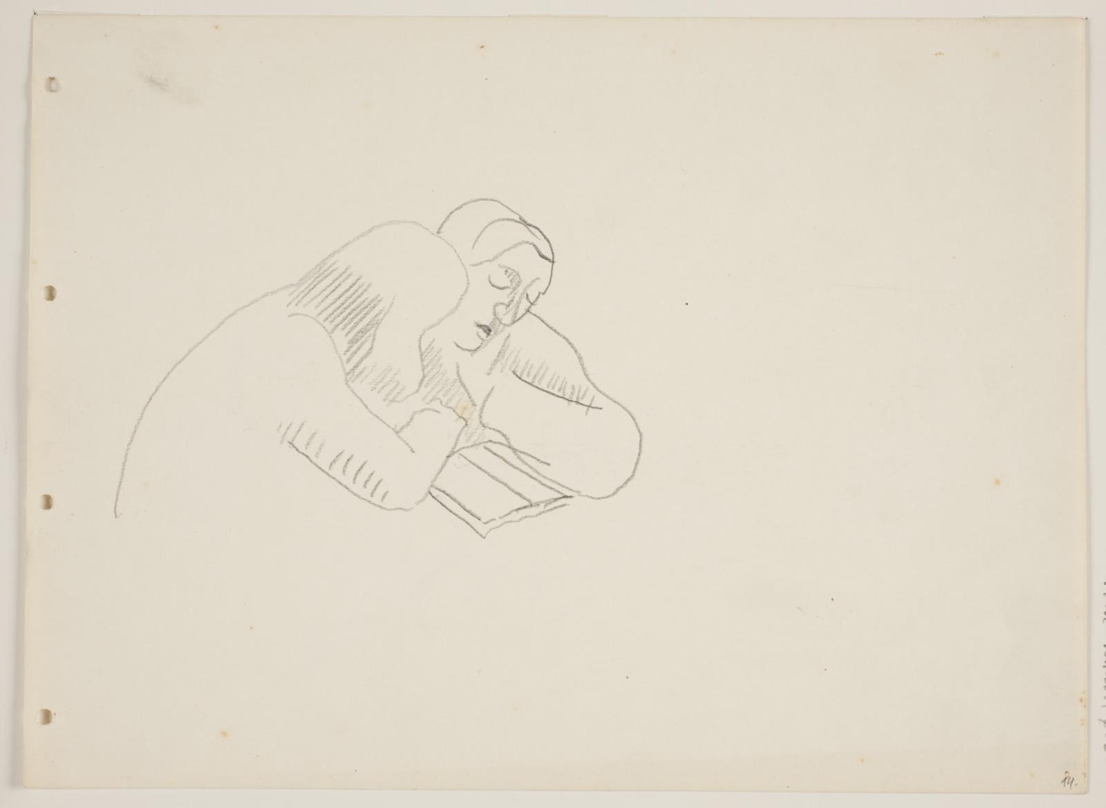 Vilhelm Lundstrøm, To mennesker læsende