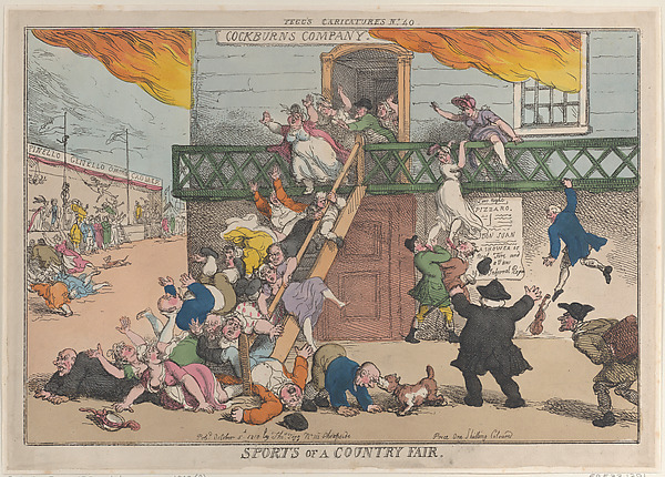 Thomas Rowlandson, Sports of a Country Fair