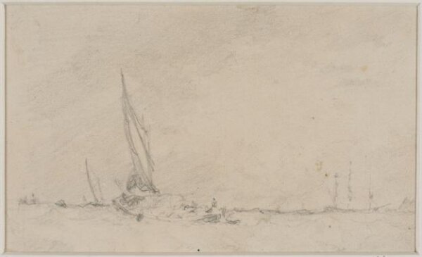 Augustus Wall Callcott, River Scene with bridge