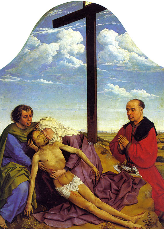 Rogier van der Weyden, The Pietà