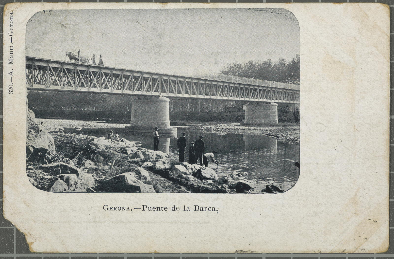 Amadeu Mauri Aulet, Gerona.-Bridge of the Boat