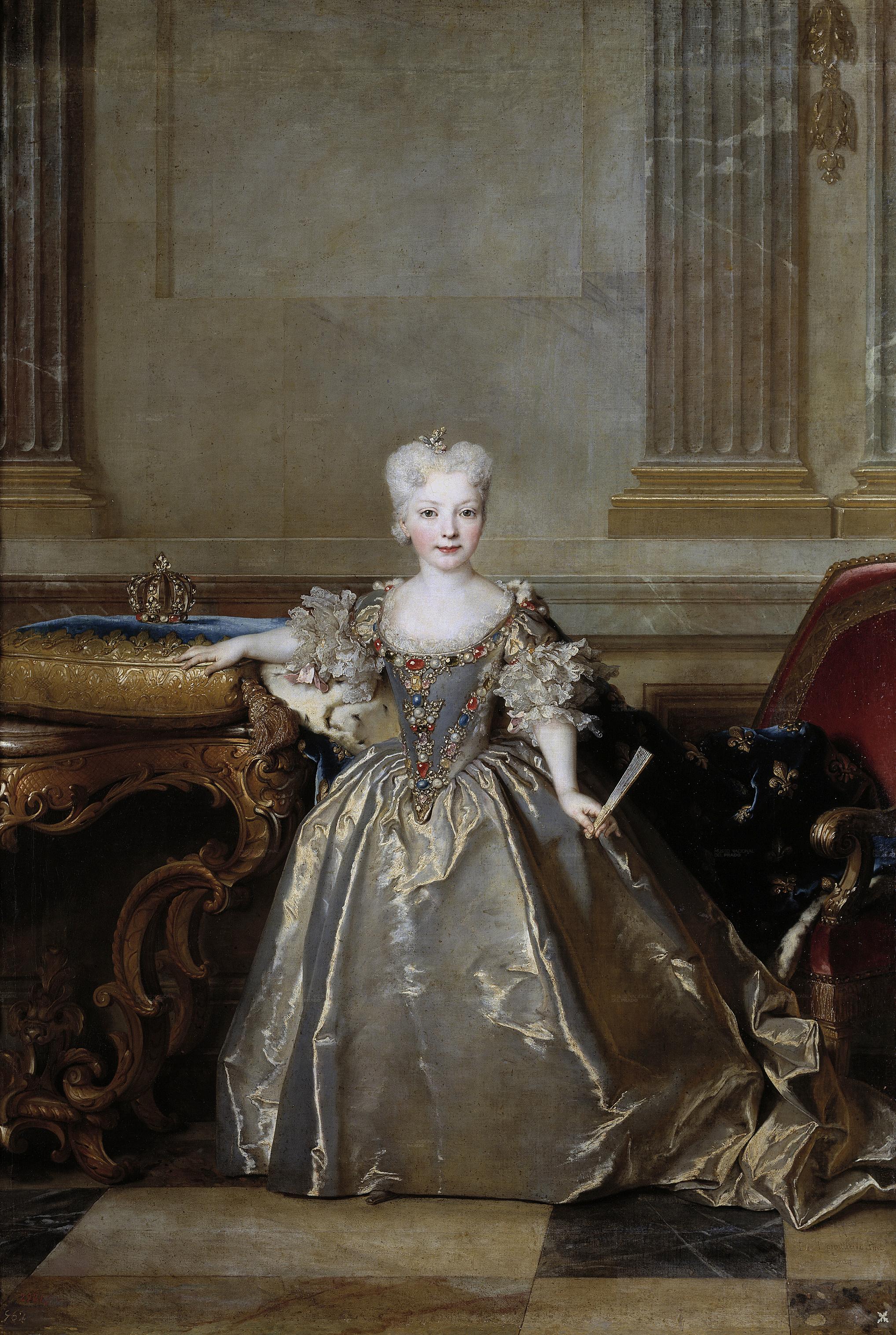 Nicolas de Largillière, María Ana Victoria de Borbón y Farnesio