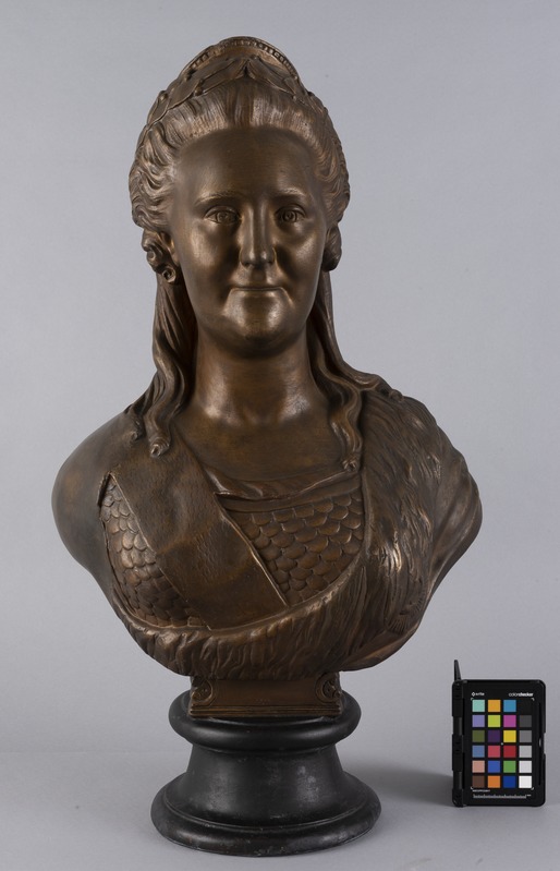 19. artist of the century (author) Unidentified, Ktariina II portreebüst