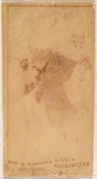 William S. Kimball & Company, May Perkins, from the Actresses series (N203) issued by Wm. S. Kimball & Co.