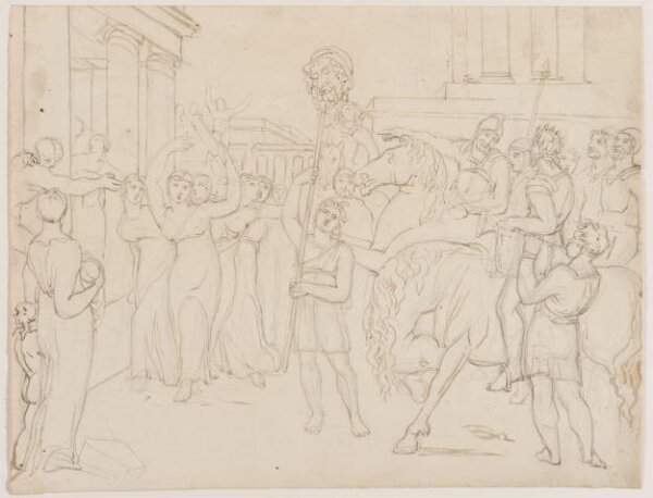 Unknown, Drawing by a member of the Sketching Society