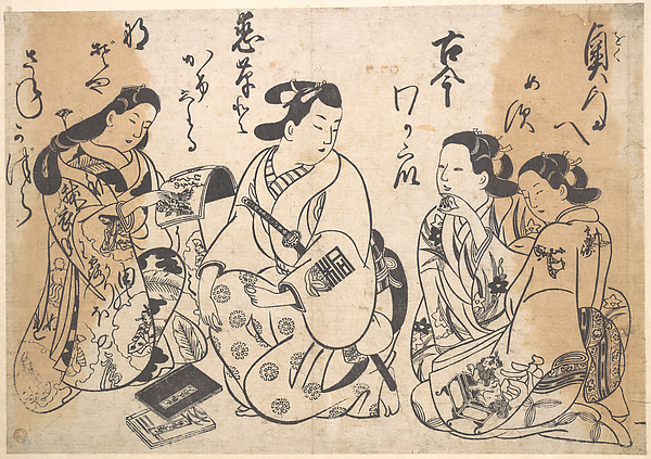 Okumura Masanobu, Print
