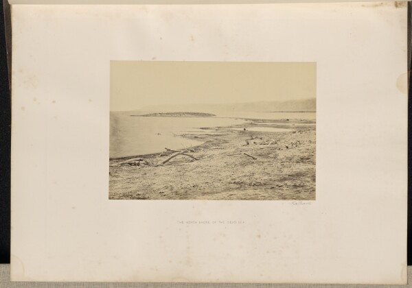 Francis Frith, The North Shore of The Dead Sea
