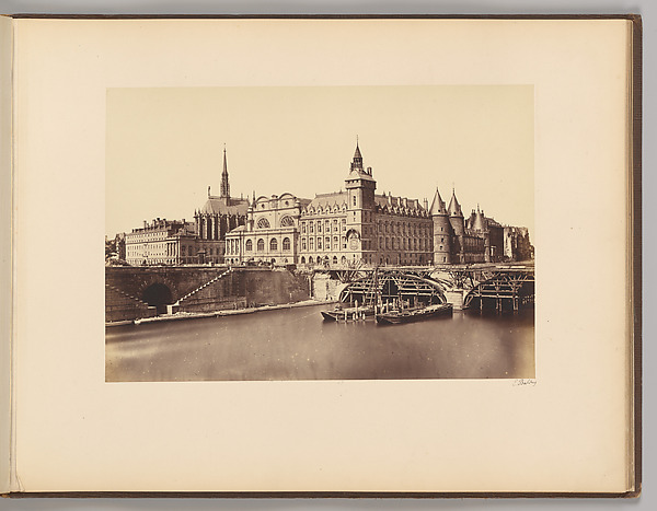 Edouard Baldus, Palais-de-Justice et Conciergerie
