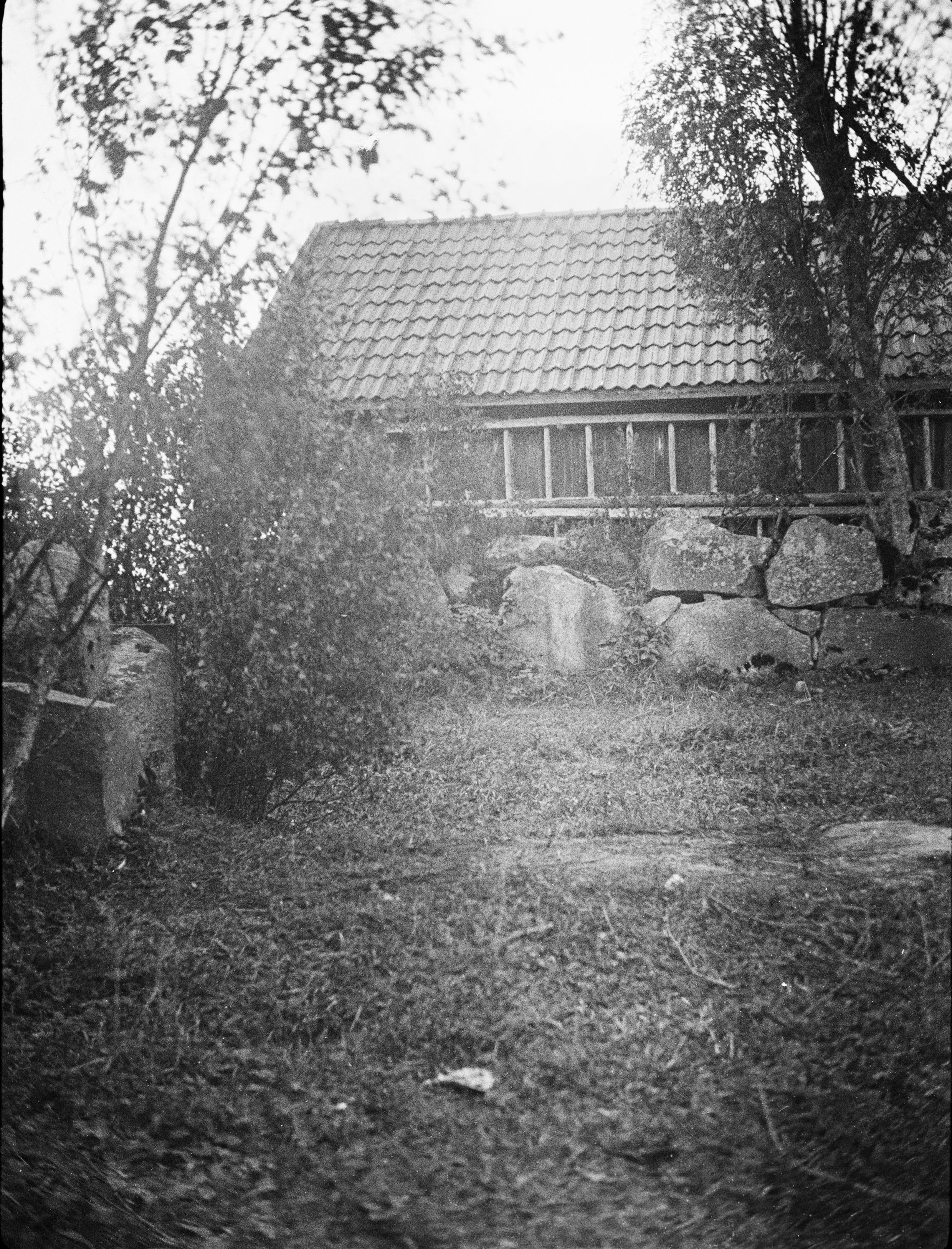 E. Lundberg, Börstig, Sandhems kyrkoruin (Mussla kyrkoruin)