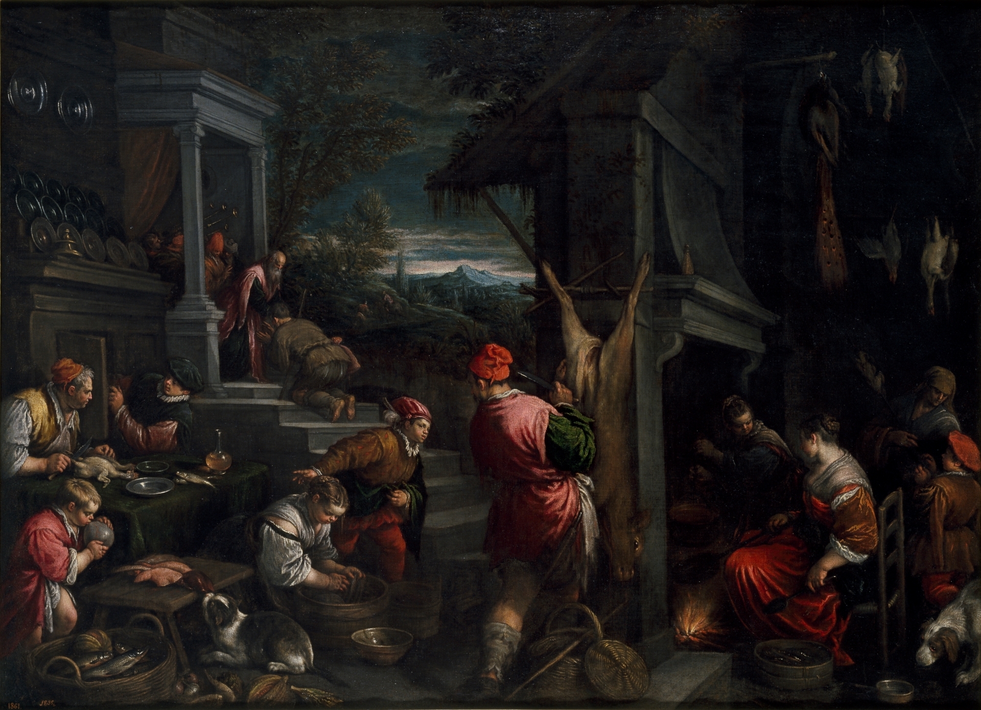 Francesco Bassano the Younger, The Return of the Prodigal Son