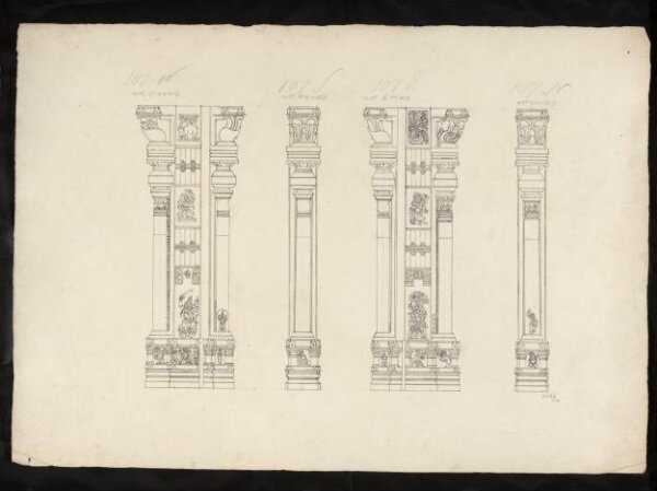 Unknown, Architectural drawing of Tirumala Nayak at Madura,