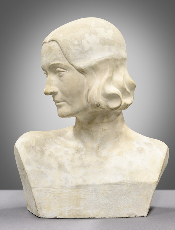 Aleksander (autor) Eller, Abikaasa büst