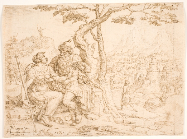 Maarten van Heemskerck, Juda og Tamar