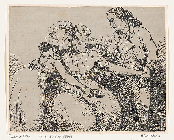 Thomas Rowlandson, Opening a Vein