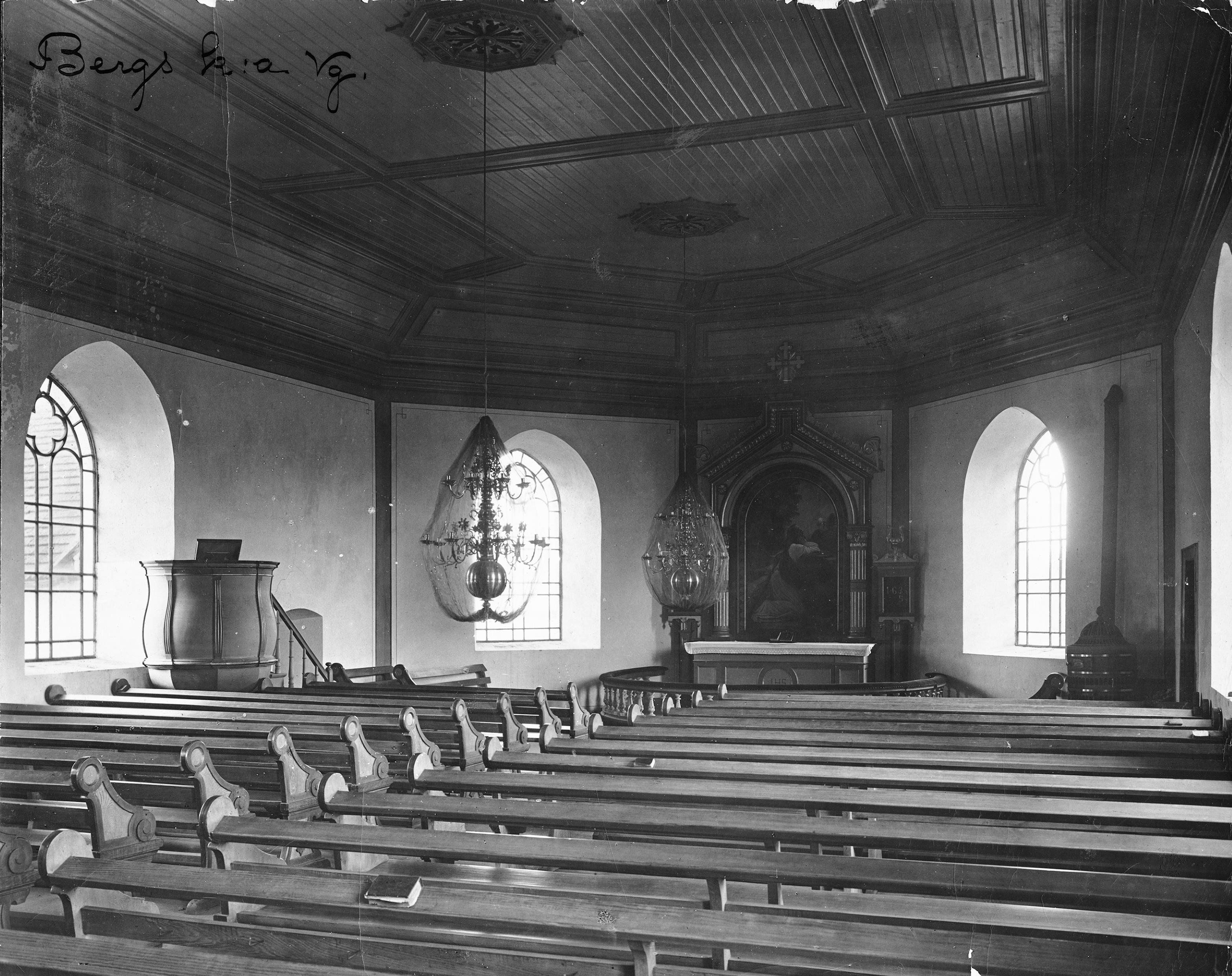 Ludvig Ericson, Bergs kyrka