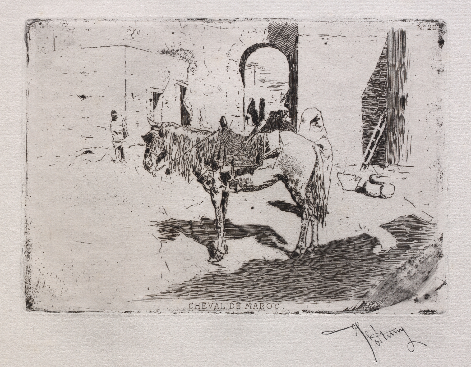 Mariano Fortuny, Moroccan Horse