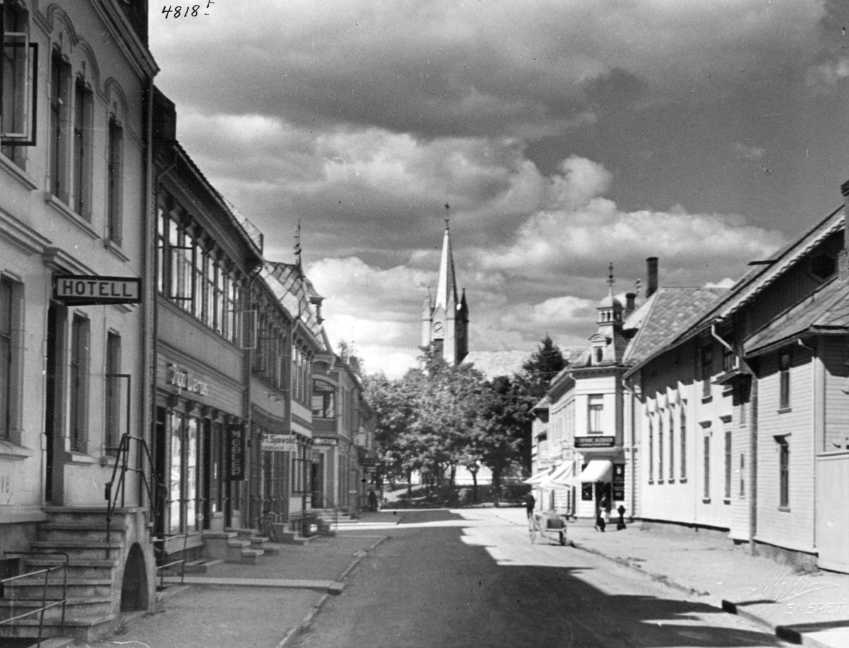 Anders Beer Wilse, Topografi