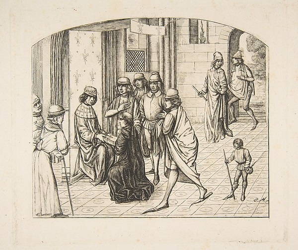 Charles Meryon, Presentation of Valerius Maximus to King Louis XI
