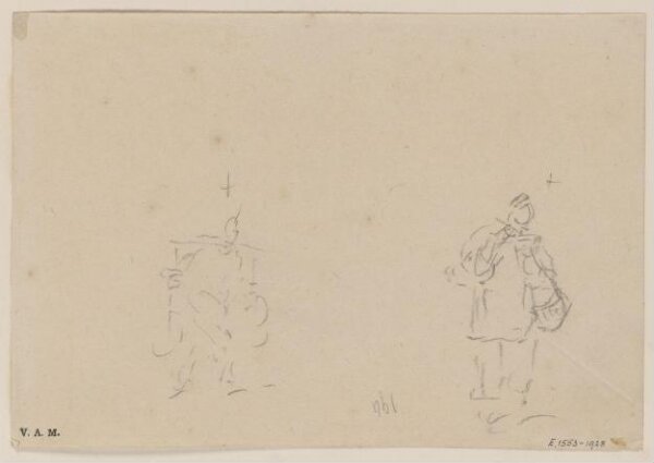 George Chinnery, Slight sketches of Chinese figures