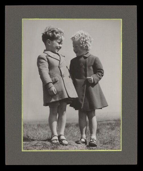Hinde, John Wilfrid, Portrait of Two Children