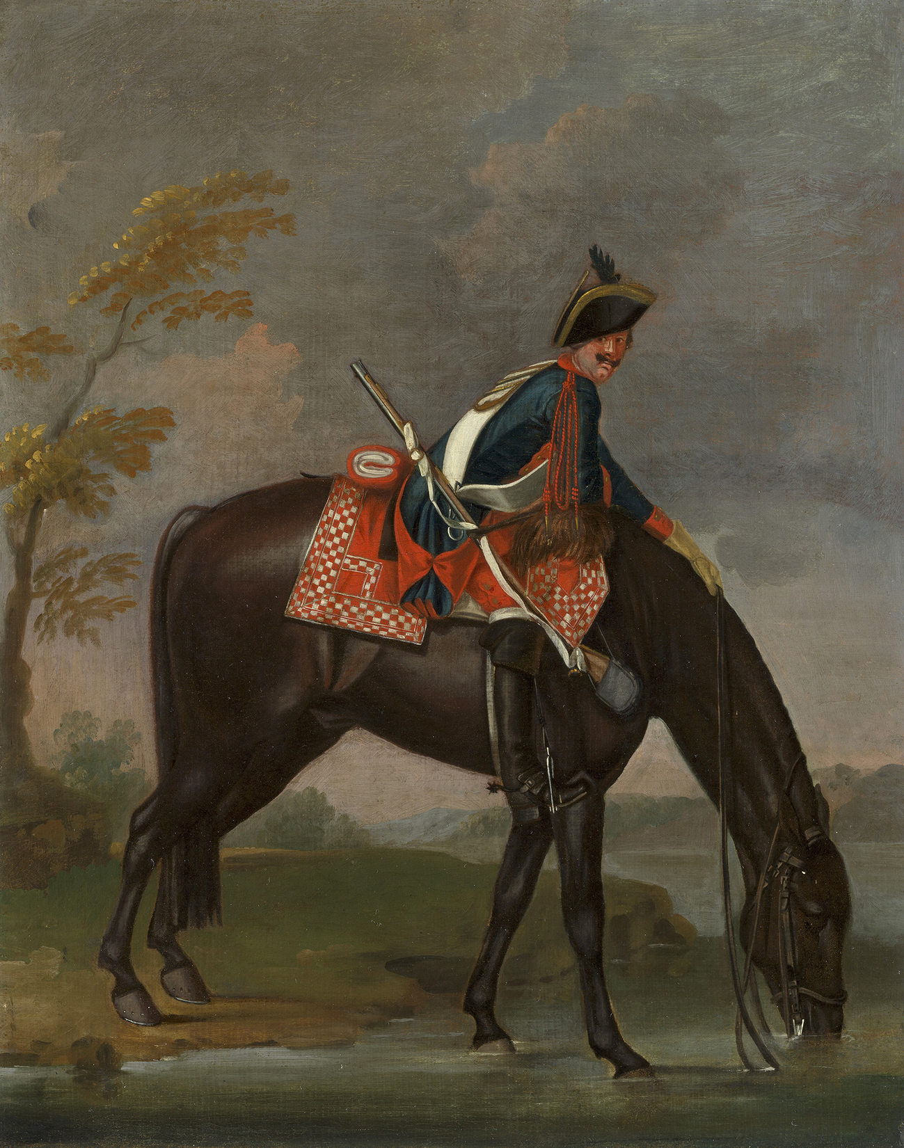 David Morier, Private, Regiment of Dragoons "König"