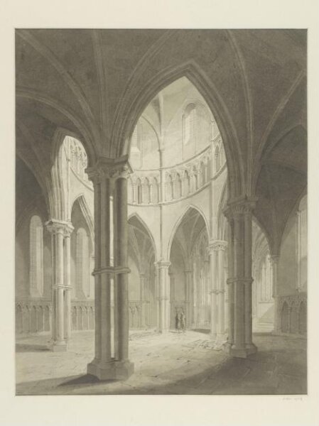 Unknown, Interior of the Temple Church