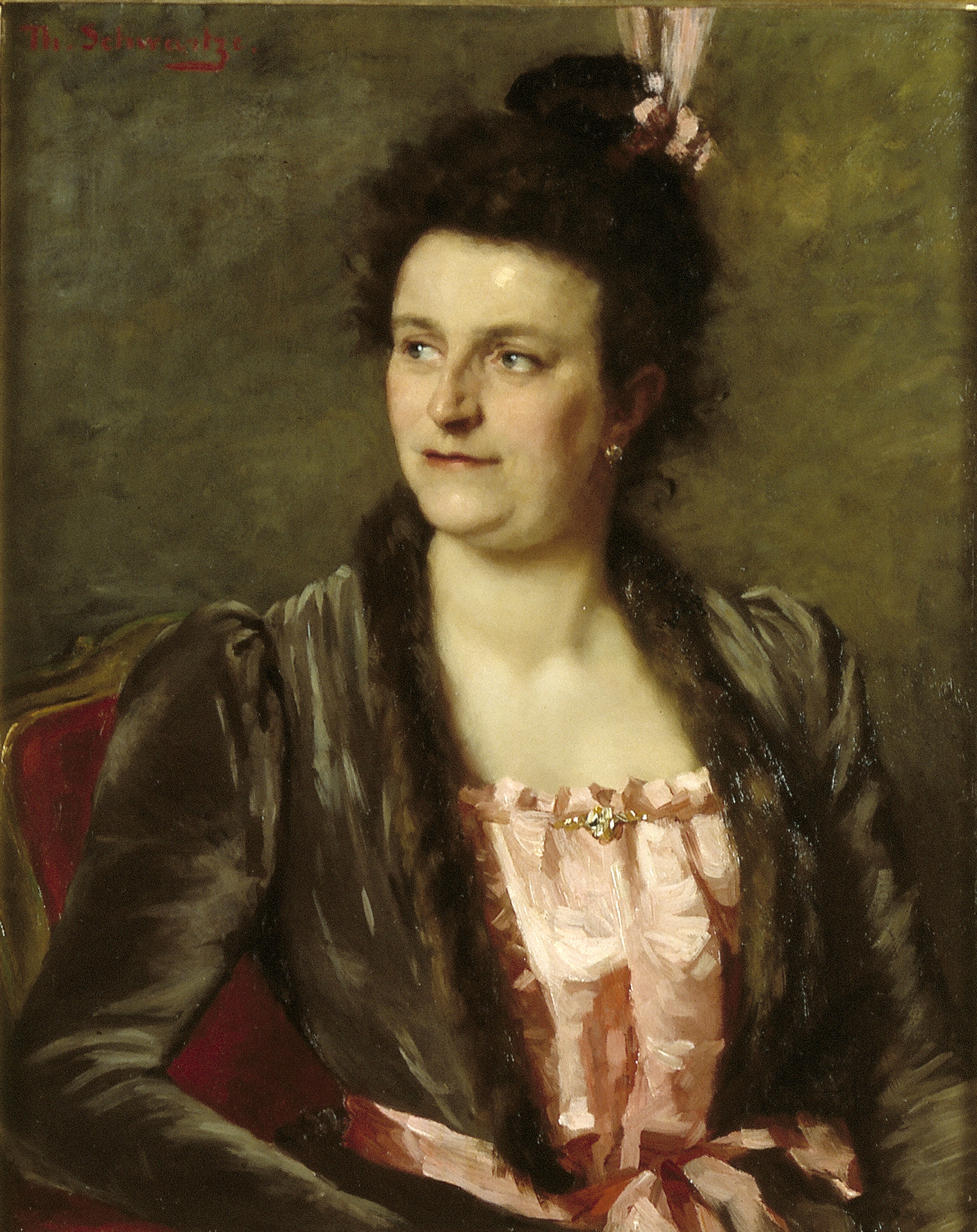 Thérèse Schwartze, Portrait of Mrs. J.A.C. van Bilderbeek-Lamaison van Heenvliet