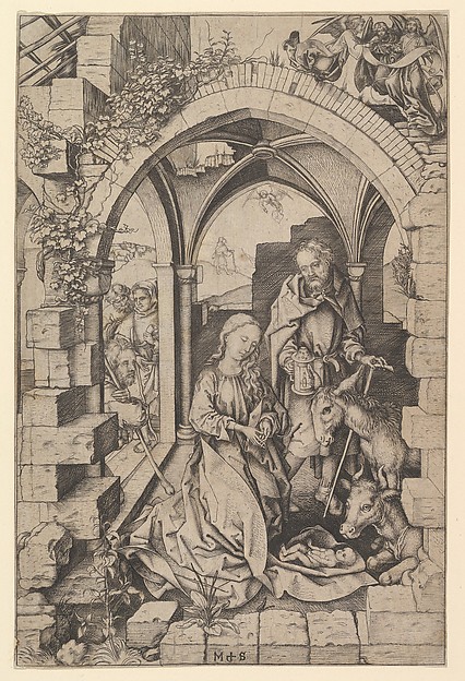 Martin Schongauer, The Nativity