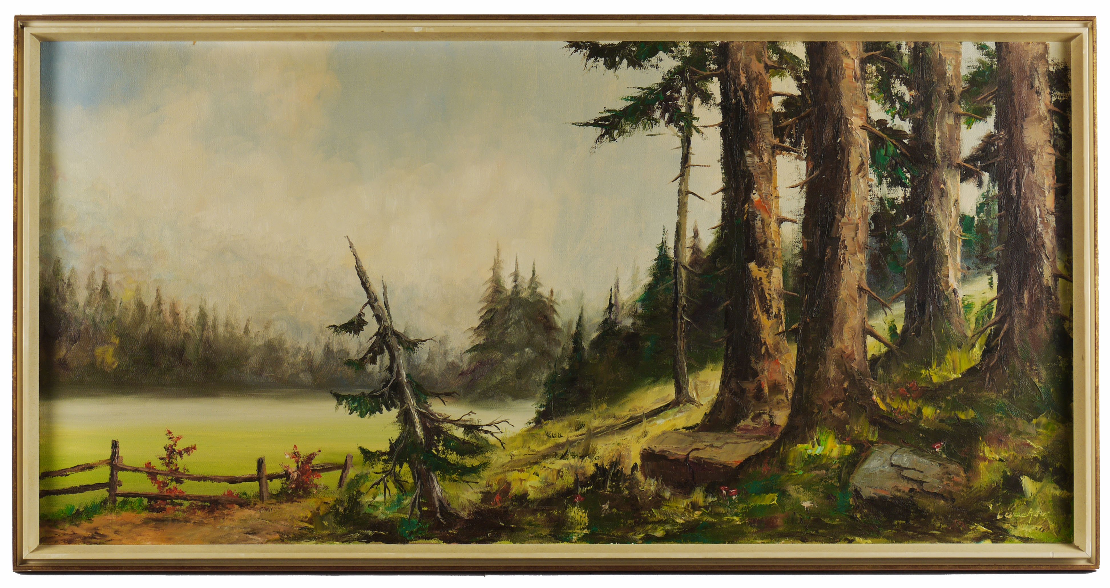 Erich Löscher, Waldlandschaft
