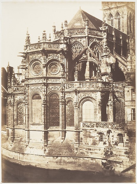 Edmond Bacot, Abside de Saint-Pierre, Caen