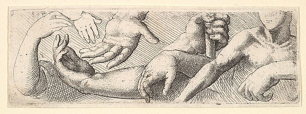 Wenceslaus Hollar, Hands and arms