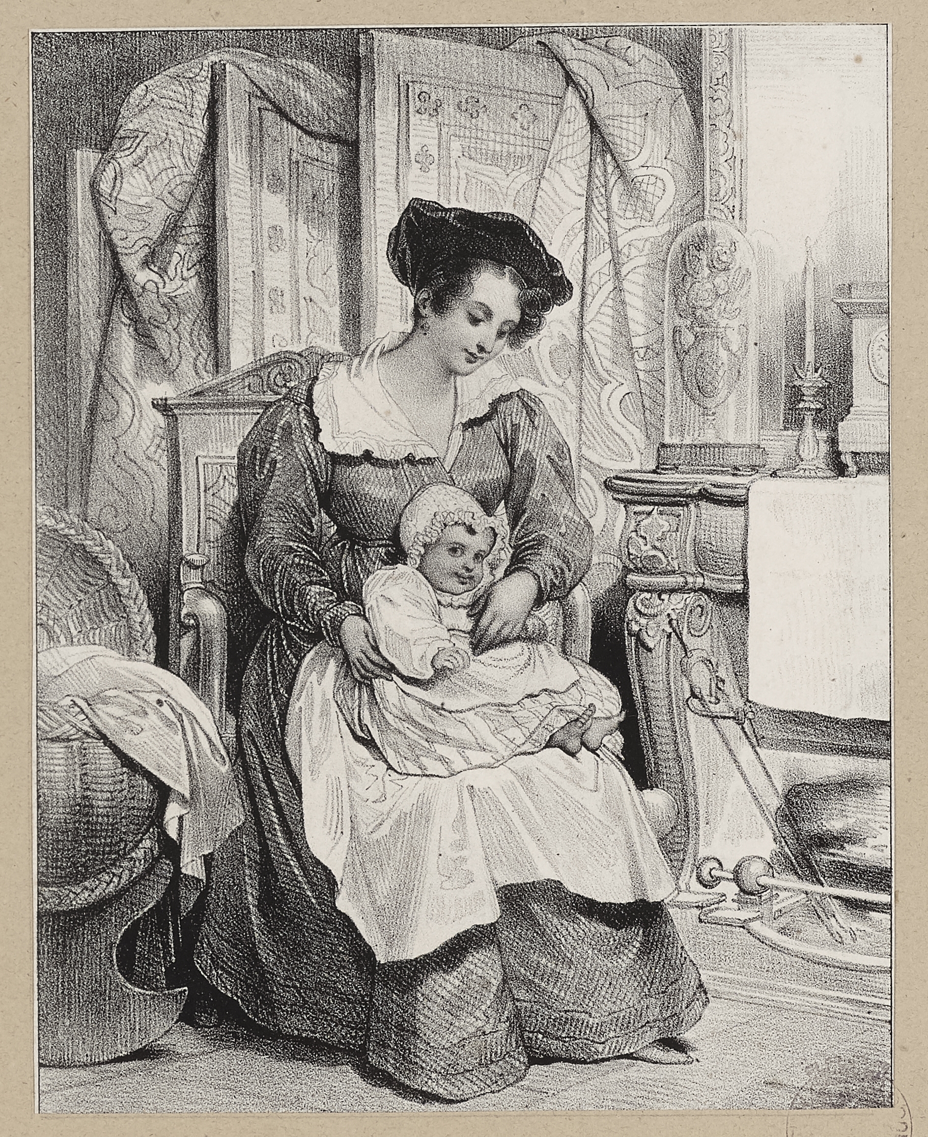 Achille Devéria, La Maman