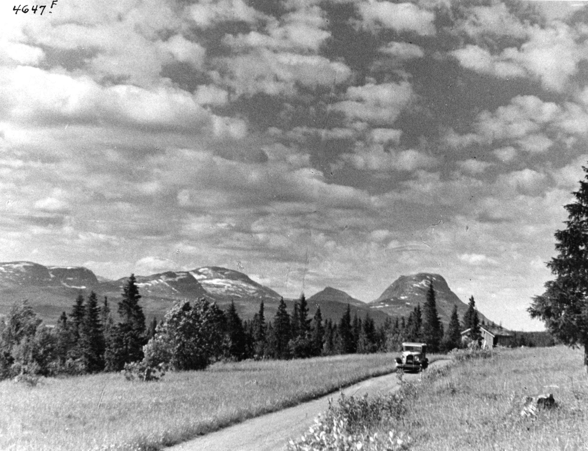 Anders Beer Wilse, Topografi