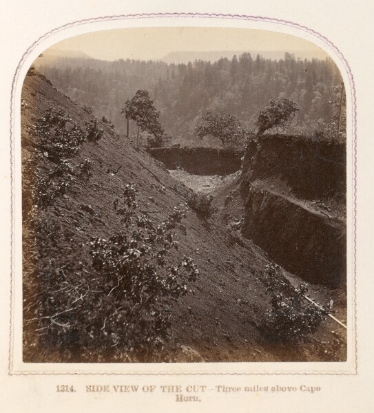 Thomas Houseworth, Side View of the Cut